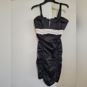 Black & White Cocktail Dress